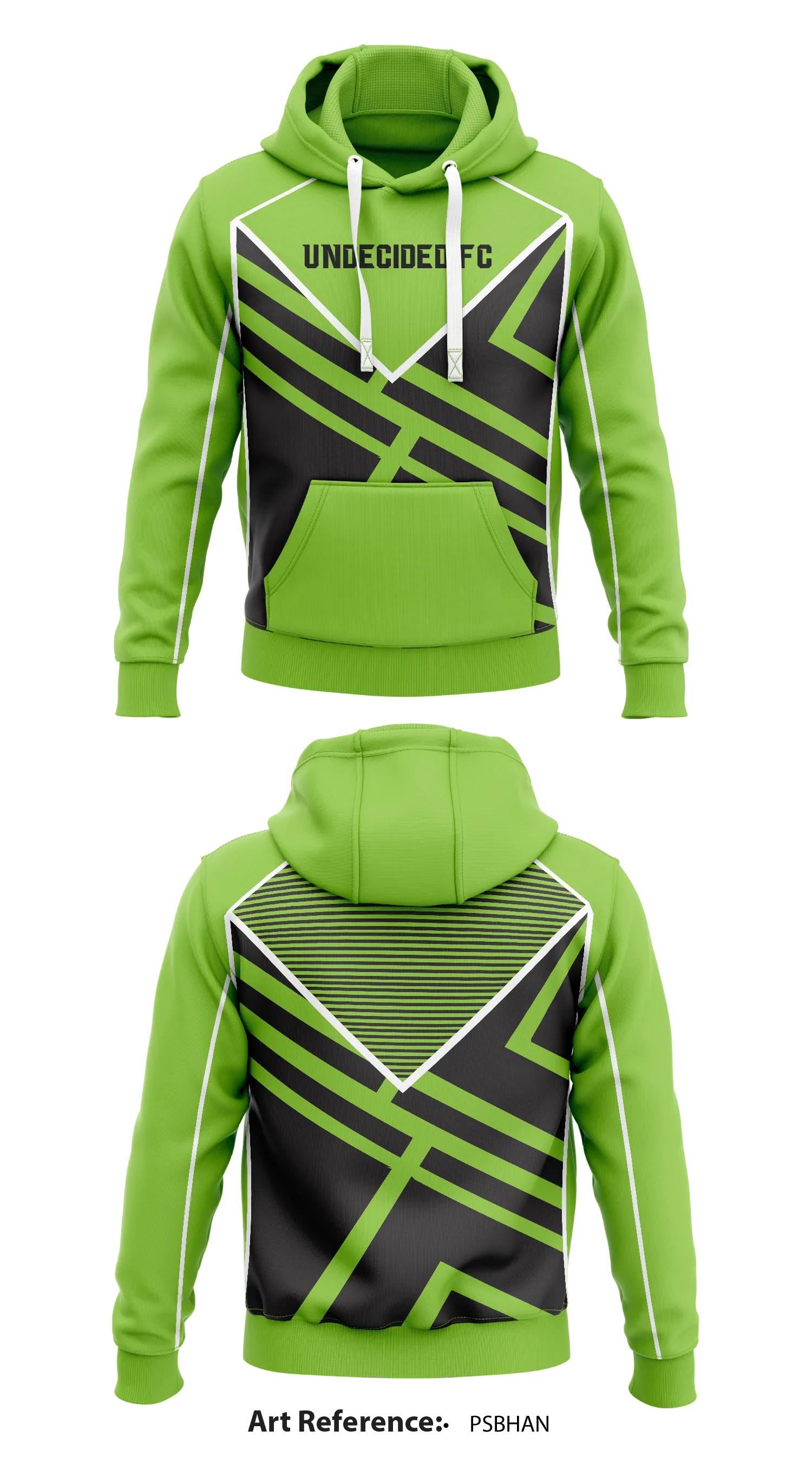 Undecided F. C. Store 1  Core Men's Hooded Performance Sweatshirt - PsBhan