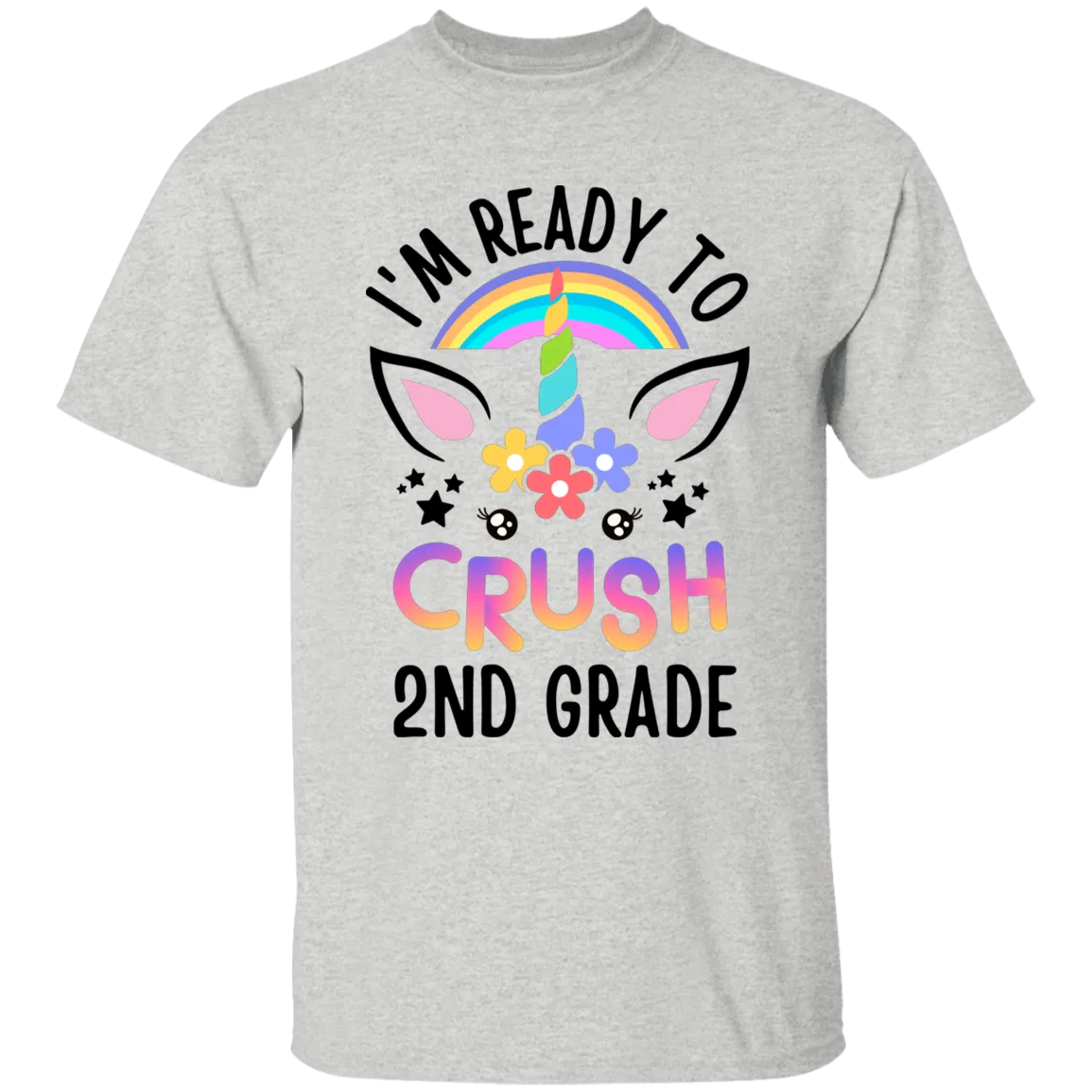 Unicorn 2nd Grade Cotton T-Shirt