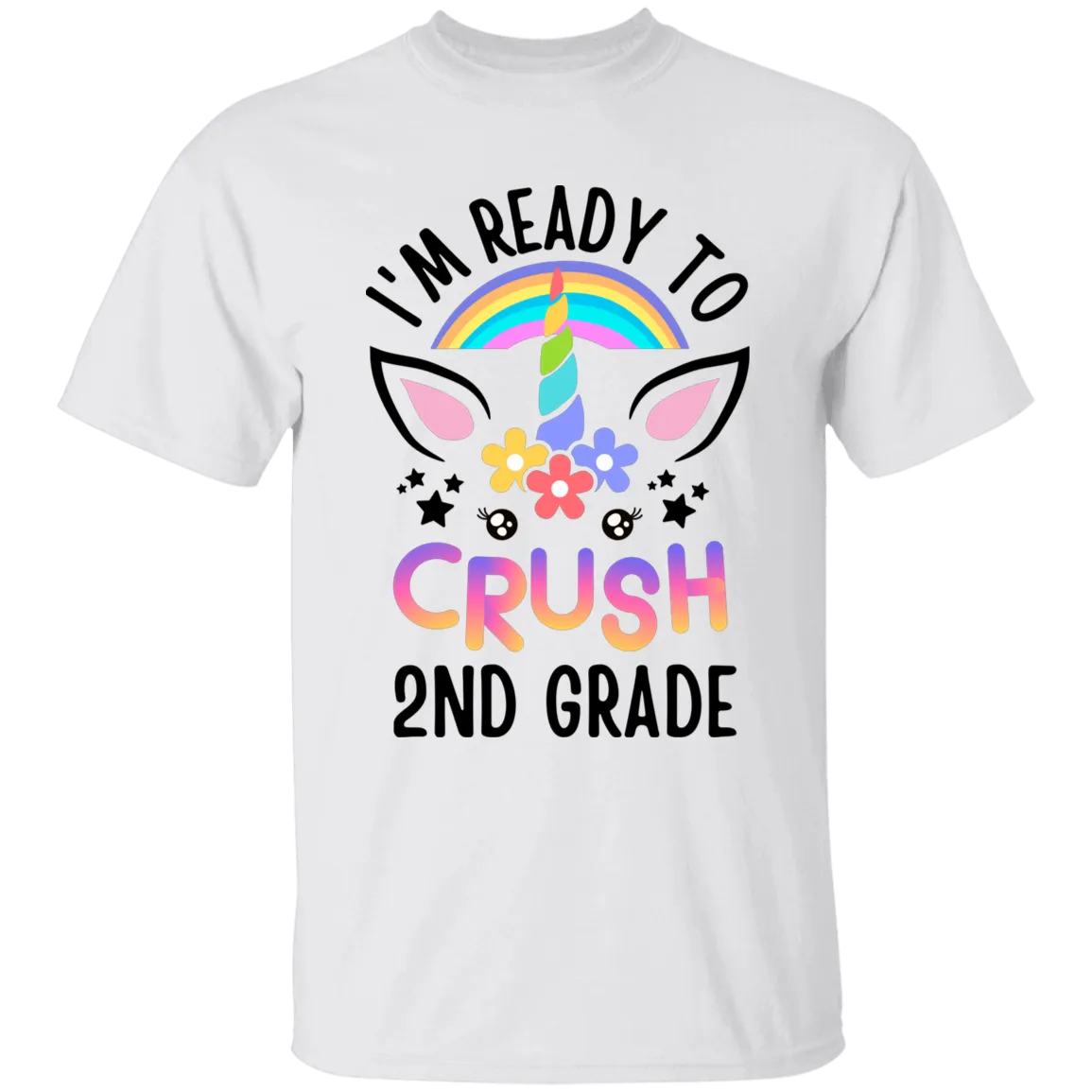 Unicorn 2nd Grade Cotton T-Shirt