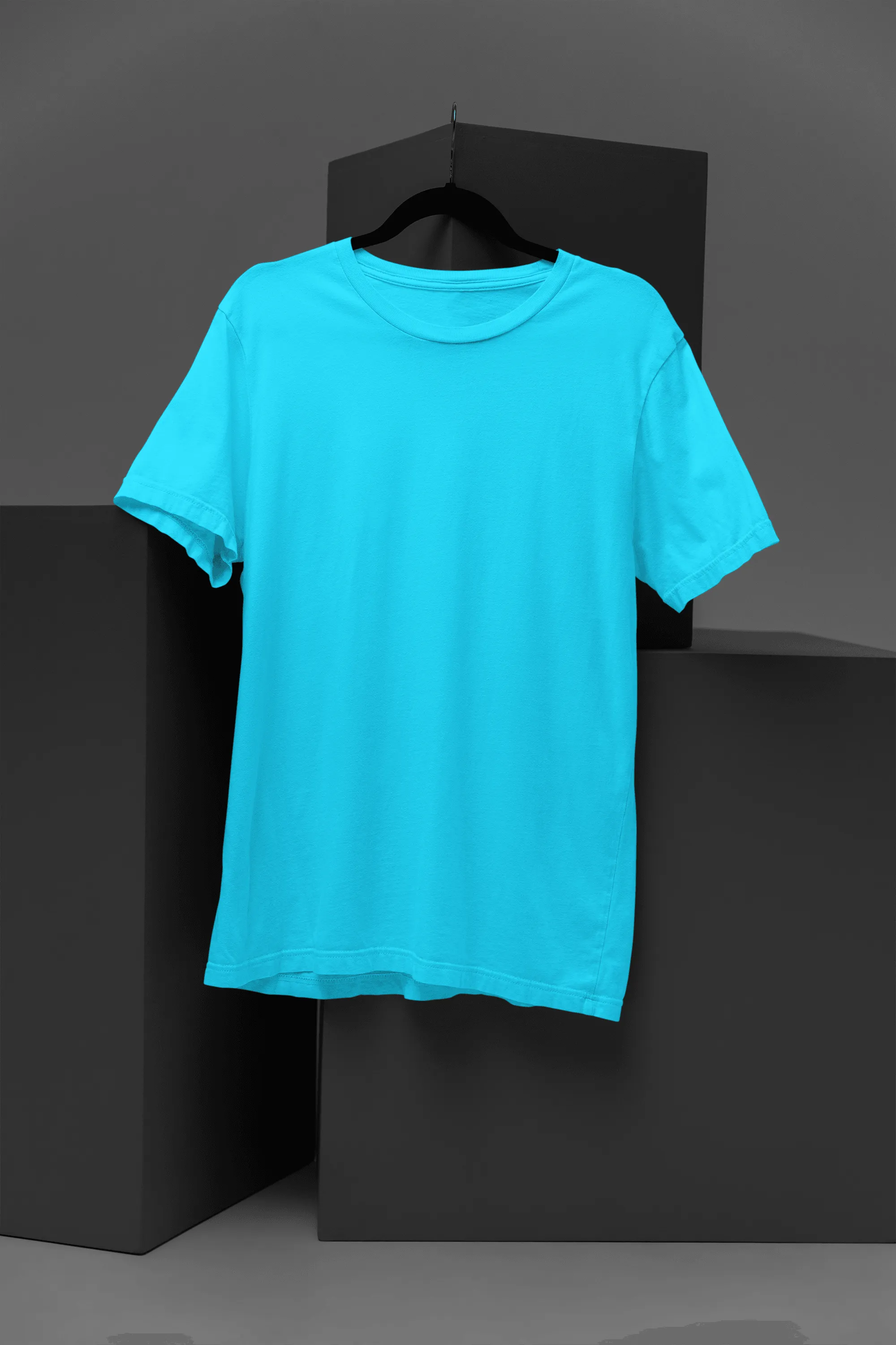 Unisex Cotton Plus Size Crew Neck T-shirts - Unit 5