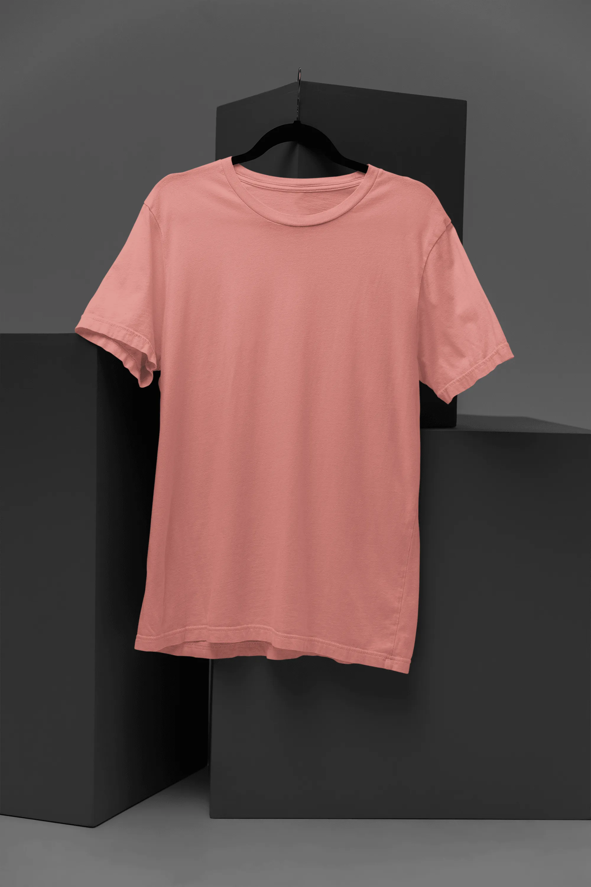 Unisex Cotton Plus Size Crew Neck T-shirts - Unit 5