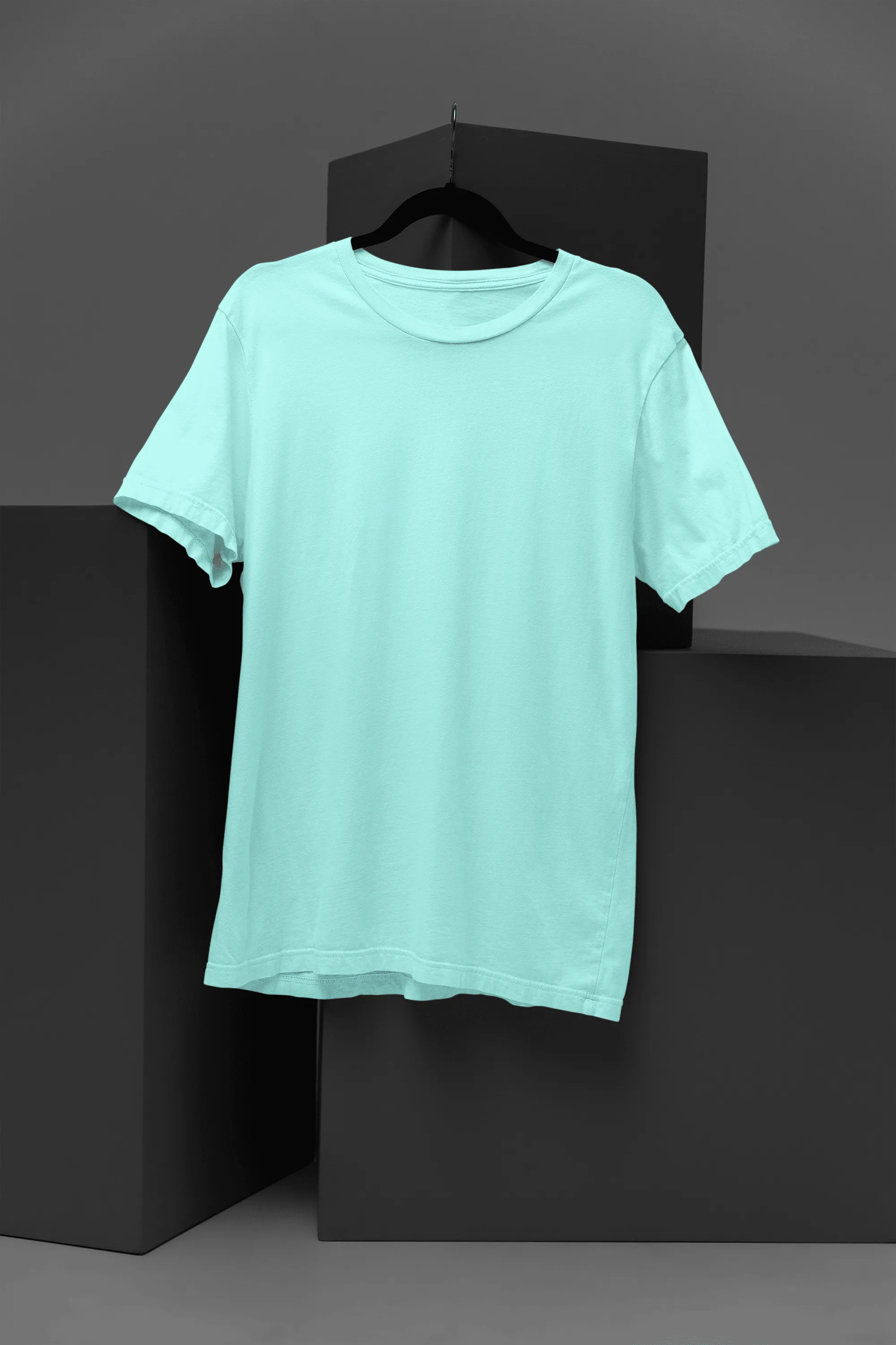 Unisex Cotton Plus Size Crew Neck T-shirts - Unit 5
