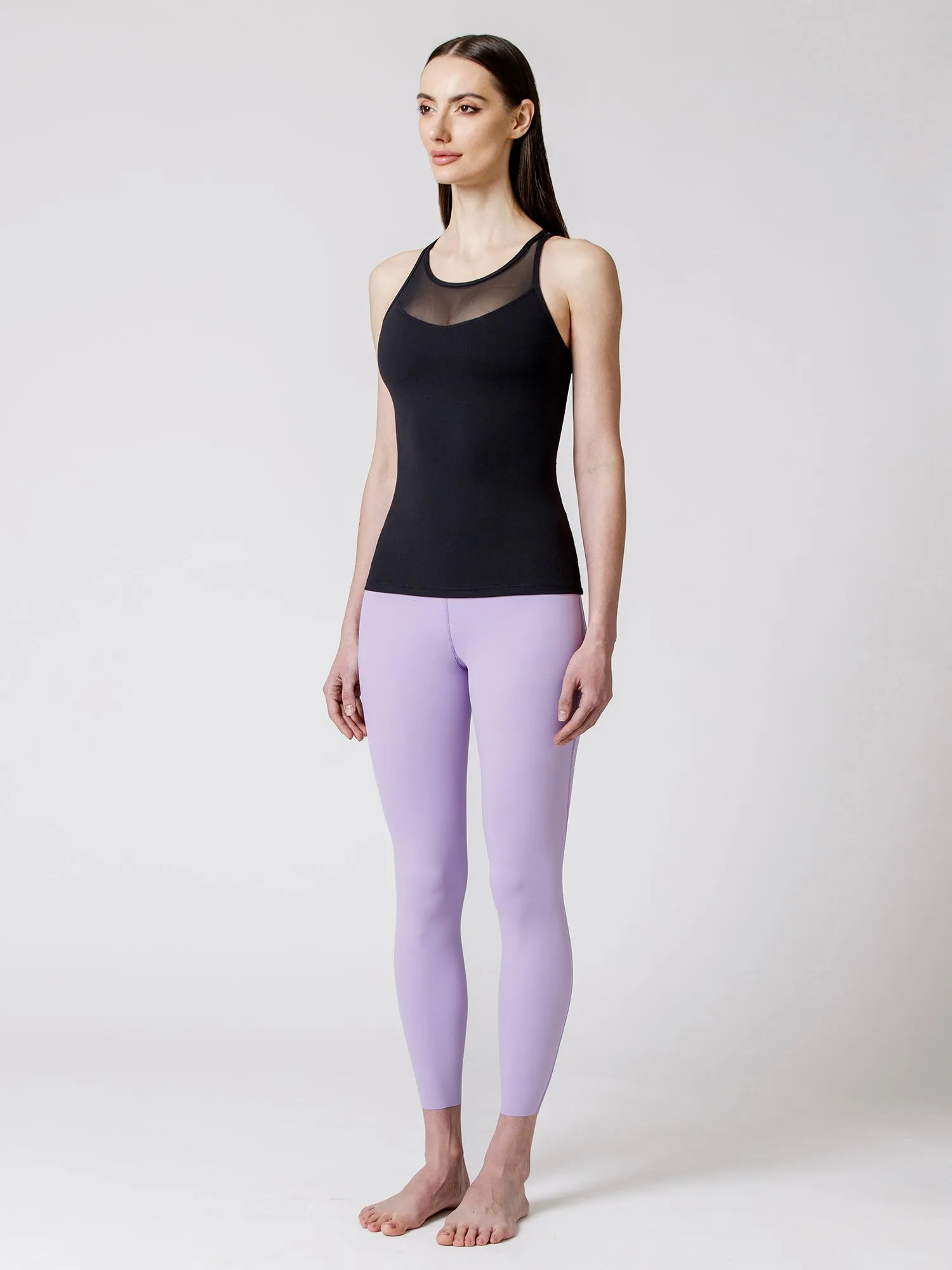 VANTAGE TANK, BLACK/BLACK MESH