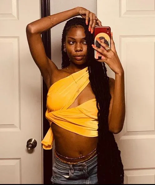Velvet Wrap Top