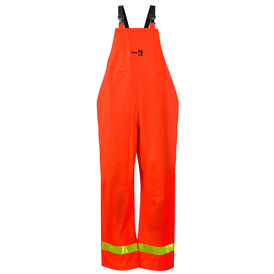 Viking 6050FRP Hi-Viz Orange FR PU Bib Pant