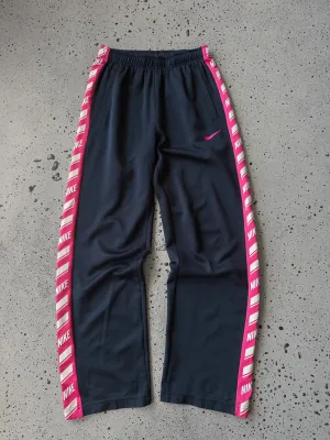 Vintage Nike Pink Spellout Track Pants (S)