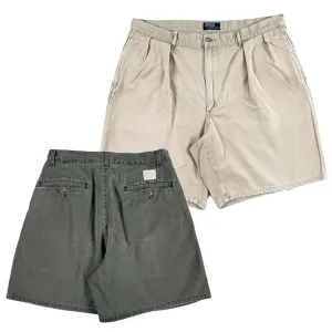 Vintage Polo Ralph Lauren Cotton Chino Shorts- SELECT PAIR