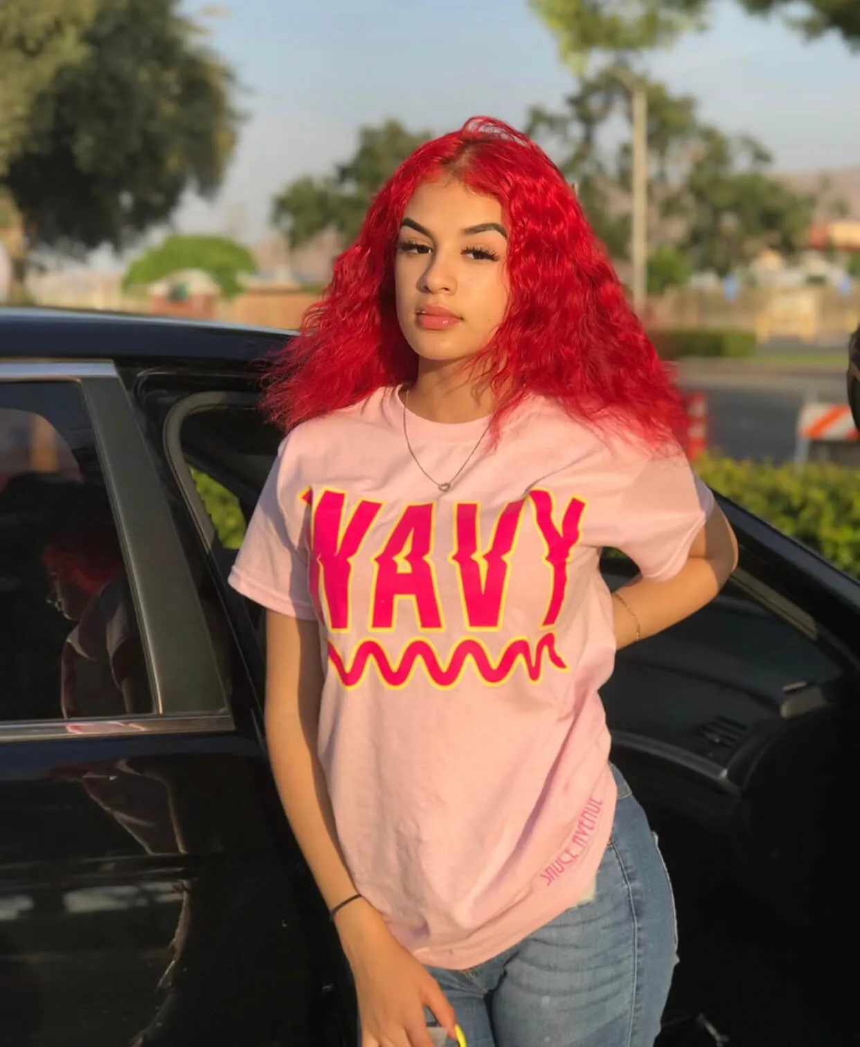 Wavy | Light Pink Tee