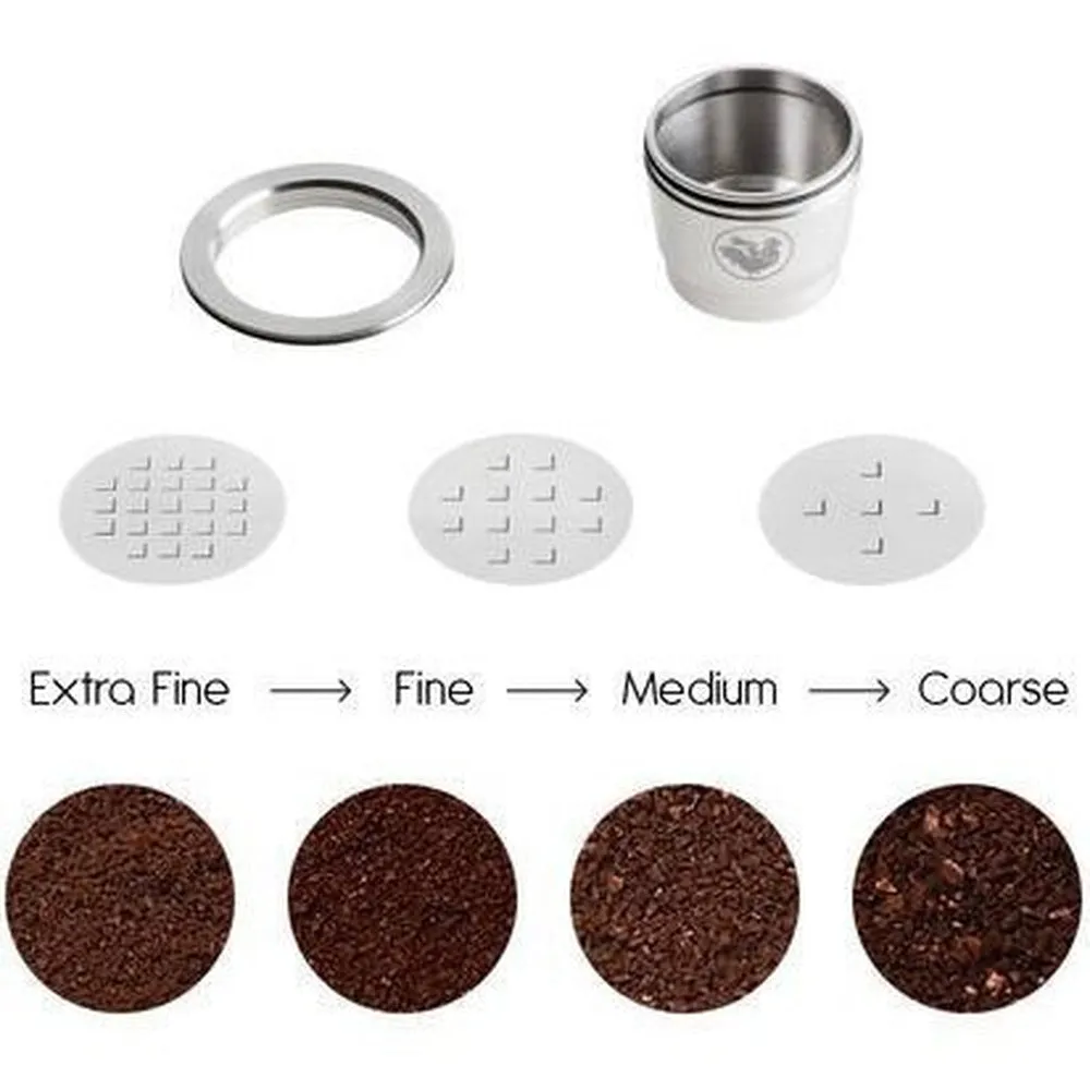 WayCap Reusable Coffee Capsules - Nespresso Compatible
