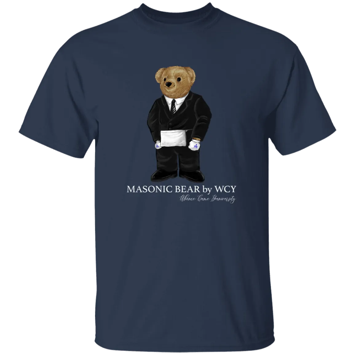 WCY Masonic Bear (blue)