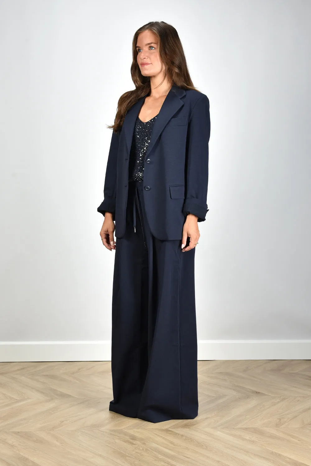 Weekend Max Mara blazer Erik MM13042 navy