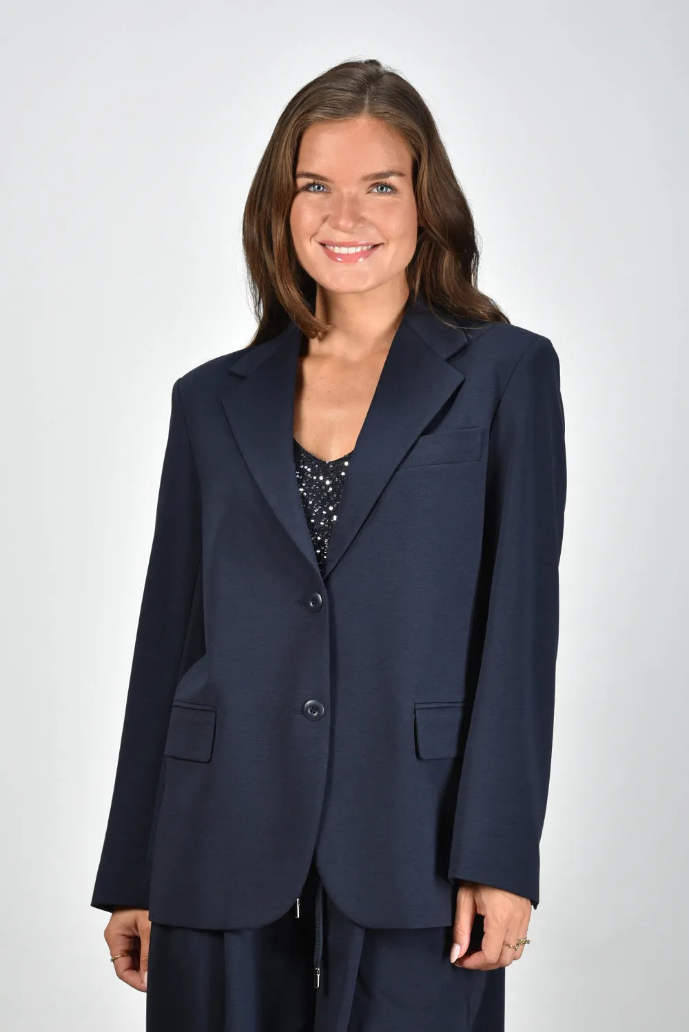 Weekend Max Mara blazer Erik MM13042 navy