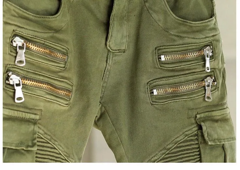 West Louis™ Runway Distressed Slim Jeans