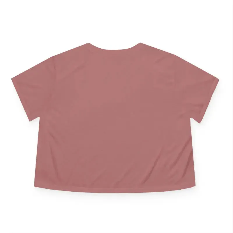 Wild and Free Flowy Cropped Tee with Chic Elegance