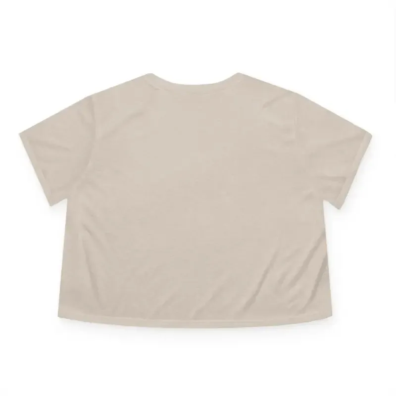 Wild and Free Flowy Cropped Tee with Chic Elegance