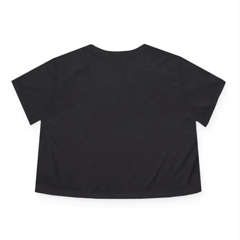 Wild and Free Flowy Cropped Tee with Chic Elegance