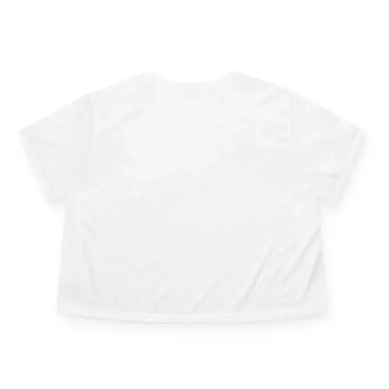 Wild and Free Flowy Cropped Tee with Chic Elegance