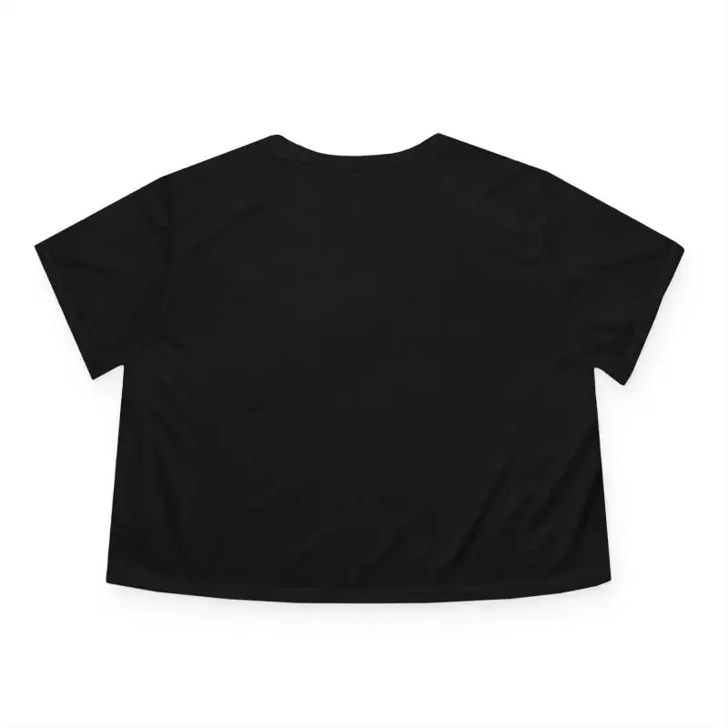 Wild and Free Flowy Cropped Tee with Chic Elegance
