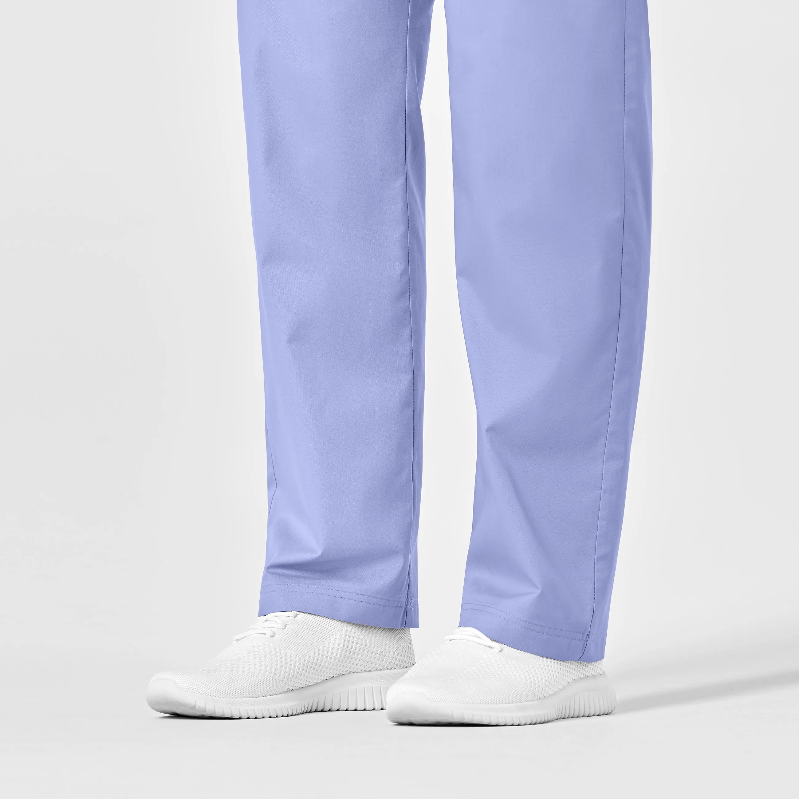 WonderWORK 500 Unisex Drawstring Cargo Scrub Pants Ceil Blue