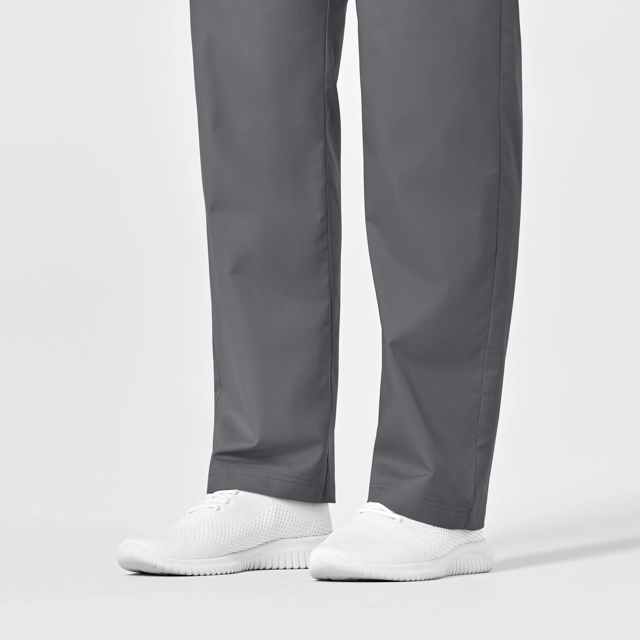 WonderWORK 500 Unisex Drawstring Cargo Scrub Pants Pewter