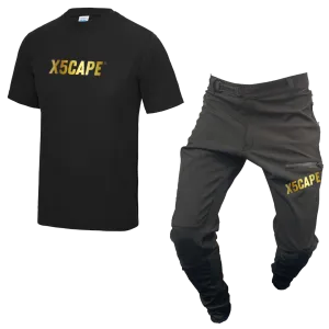 X5CAPE Rebellion Youth 24K Short Sleeve Mountain Bike Race Kit