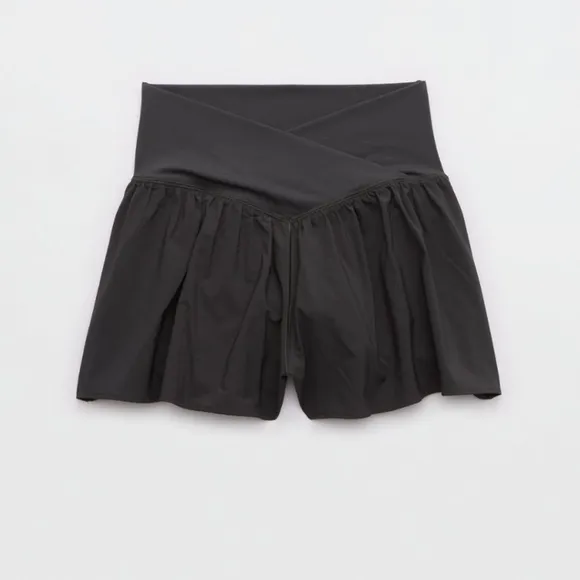 XS,S: Aerie Crossover Flowy Stretch Shorts