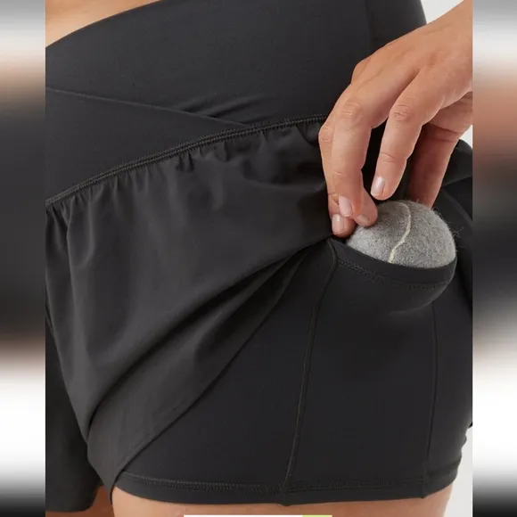 XS,S: Aerie Crossover Flowy Stretch Shorts
