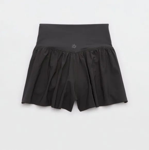 XS,S: Aerie Crossover Flowy Stretch Shorts