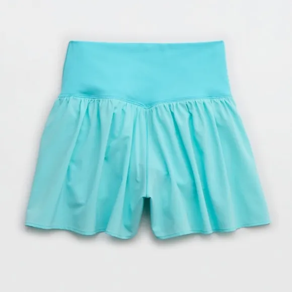 XS,S: Aerie Crossover Flowy Stretch Shorts