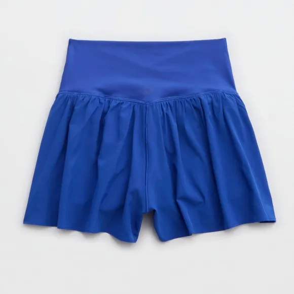 XS,S: Aerie Crossover Flowy Stretch Shorts
