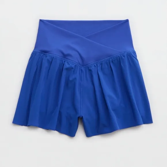 XS,S: Aerie Crossover Flowy Stretch Shorts