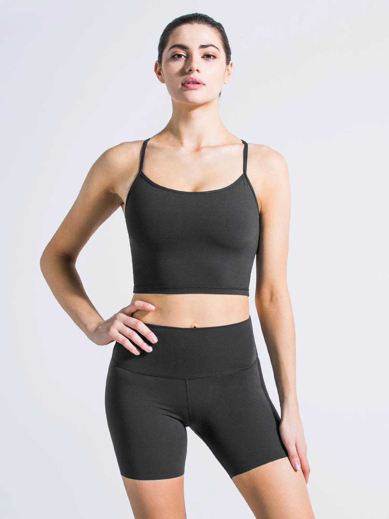 Y NUDE TANK, LIMESTONE