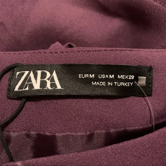 ZARA belted flowy skorts women’s Size Medium